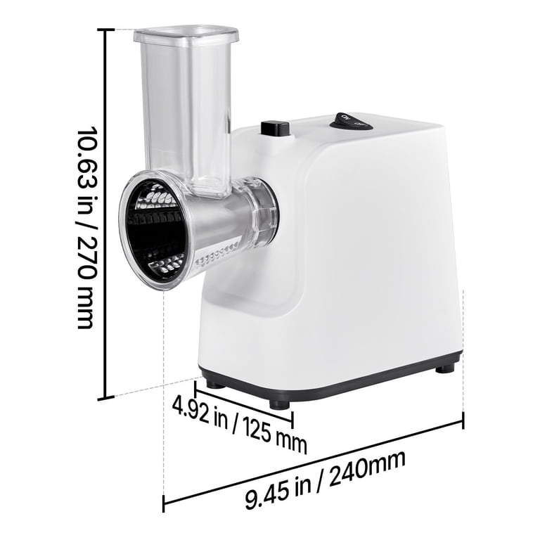 AsterOutdoor 5-in-1 Electric Vegetable Slicer with Blades photo 2