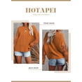 thumbnail image 2 of HOTAPEI Pullover Sweaters for Women Lace Crochet Long Sleeve Sweaters Hollow Out Sweater Crewneck Knit Pullover Tops, 2 of 5