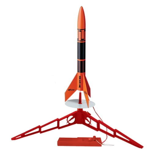 Estes Alpha III Flying Model Rocket 1256 Bulk Pack Kit New Sealed Black Orange 