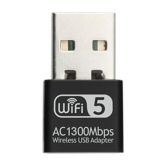 Adaptador USB de tarjeta de red inalámbrica de 2,4 G AC1300 Mbps de doble banda WIFI RTL8812 Tomshoo Adaptador USB