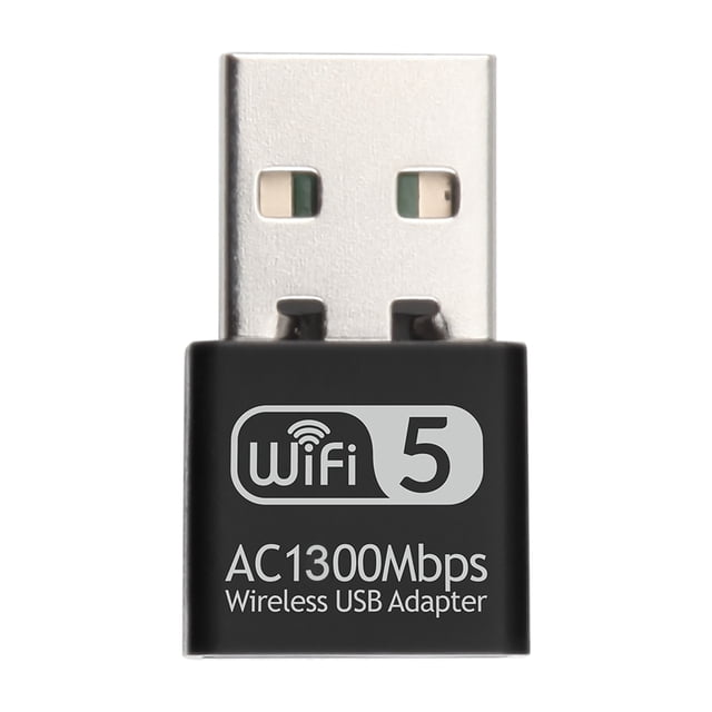 Adaptador USB de tarjeta de red inalámbrica de 2,4 G AC1300 Mbps de doble banda WIFI RTL8812 Tomshoo Adaptador USB
