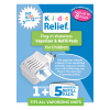 Kids Relief Plug-in Waterless Vaporizer, Soothing Non-Medicated Menthol Eucalyptus Vapor Refills, 5 ct