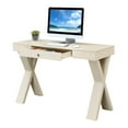 thumbnail image 5 of Convenience Concepts Newport 30 inches Tall 1 Drawer Desk, Ivory, 5 of 8