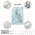 thumbnail image 2 of Philippines Map Posters Room Aesthetic Poster Print Art Wall Painting Canvas Posters Gifts Modern Bedroom Decor 20x30inch(50x75cm), 2 of 6