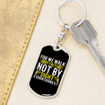 thumbnail image 6 of We Walk By Faith 2 Corinthians 5:7 Stainless Steel or 18k Gold Premium Swivel Dog Tag Keychain, 6 of 10