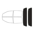 thumbnail image 2 of Avery Dennison NR Nano Ceramic IR Window Tint Kit Compatible with Ford Ranger 2019-2023 (4 Door, 2 of 8