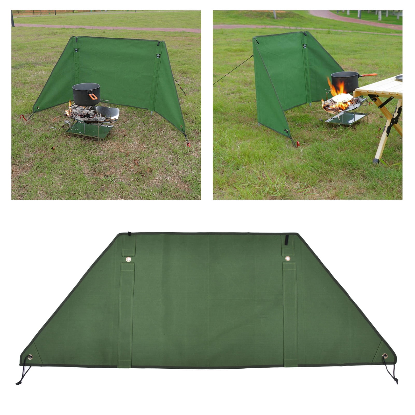 LHCER Picnic Stove Windscreen, Camping Windbreaks Stove Windscreen