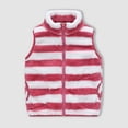 thumbnail image 2 of Gubotare Boy Warm Vest Boys’ Full Zip Sleeveless Hooded Vest Basic Zipper Tank Tops Sweatshirt with Pockets Size 7-9 (Pink,7-9 Years), 2 of 3