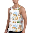 thumbnail image 2 of Gaeub Gnome Camping Fishing Men's Athletic Tank Top, Workout Sleeveless Shirts, Running Tank Tops for Gym, Running, Training - Large, 2 of 9
