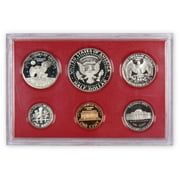 U.S. Mint 1981 Proof Set, John Flanagan Design, Precious Metals, Silver, .900 Karats, 6 Coins