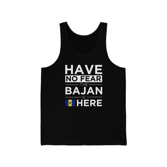 Have No Fear The Bajan is here Barbados Pride Unisex Tank top, XS-2XL