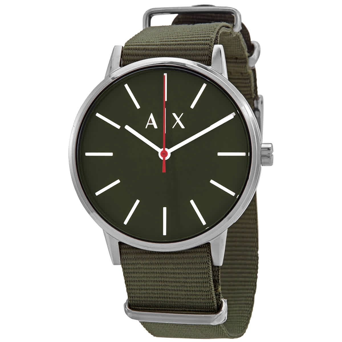 armani exchange green watch