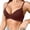 D633/Brown, variant on Afdoent Bras for Women No Underwire Bra Breathable and Lightweight Comfortable Everyday Bra
