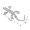 thumbnail image 2 of Advancent Parche de reparación de chaqueta de plumón de 10 piezas con parches de puntos de diamantes de imitación para bolsa Tela de costura y artesanía lagarto de pared, 2 of 6