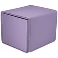 thumbnail image 3 of Ultra Pro - Vivid Alcove Edge Deck Box (Purple) - Stores & Protects Up To 100 Standard Size Collectible Cards, Baseball Cards, Gaming Cards, Sports Cards or Any Standard Size Cards In Your Collection, 3 of 4