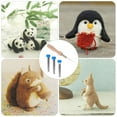 thumbnail image 3 of WHAMVOX Felt Felting Needle Set 60Pcs Metal Iron For Wool Projects Beginners, 3 of 7