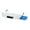 White, variant on TISHITA Keyboard Tray under Desk Keyboard Holder with Rotatable Mouse Sliding Keyboard Drawer Keyboard Shelf for Work Gaming White