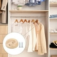 thumbnail image 4 of 12Pack Wooden Closet Rod Holders, Rod Brackets Support with Screws for 30mm Rods, 4 of 6
