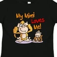 thumbnail image 4 of Inktastic My Mimi Loves Me Monkey Boys or Girls Toddler T-Shirt, 4 of 5