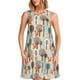 thumbnail image 1 of Fotbe Squirrels and Trees Vestido de Verano sin Mangas para Mujer – Vestido Midi Línea A, Estilo Camiseta Floral, Vestido Playero Casual y Fluido, 1 of 7