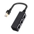 thumbnail image 4 of LAN Ethernet Network RJ45 Conector Splitter 3 en 1 Portable para CAT 8/CAT7, 4 of 9