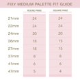thumbnail image 3 of FIXY Empty Magnetic Makeup Palette with Clear Top, Small Palette- Organize, Depot & Declutter Makeup - Customize Your Palette - Travel and Eyeshadow Organizer - 5.7"x4.3" C40, 3 of 3
