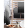 thumbnail image 2 of Black Grey Ombre Kitchen Dish Towels for Drying Dishes Set of 4, Modern Abstract Art Texture Waffle Weave Microfiber Hand Tea Bathroom Towels Quick Dry & Absorbent Towel 15.7x23.6, 2 of 7