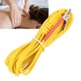 thumbnail image 4 of TENS Wire, Flexible Yellow 5pcs Replacement Clip Electrode  Wire  for Therapeutic Device, 4 of 8