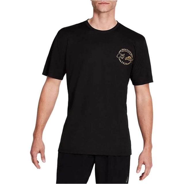 Camiseta estampada Boston Tortoise or Hare 2020 para hombre de ASICS 001 S