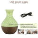 thumbnail image 3 of Xihbxyly Difusor de Aroma Led, Capacidad de 130 Ml, Luces Led de 7 Colores, Humidificador Silencioso con Apagado Automático, Diseño con Veta de Madera, Ideal para Dormitorio, Sala de Estar, Oficina,, 3 of 3