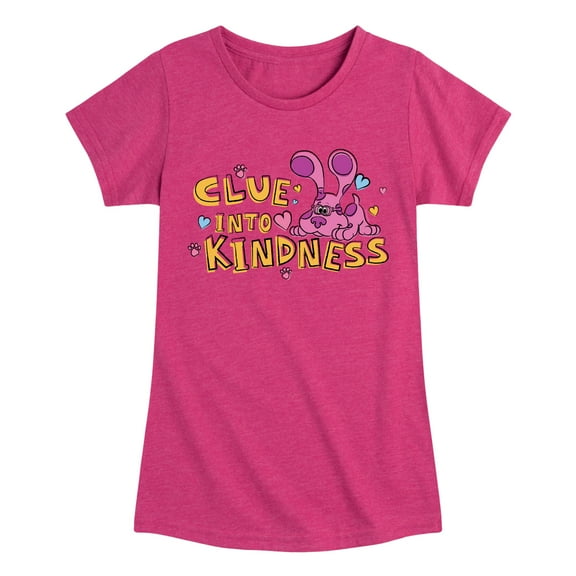 Blue's Clues & You! - Clue into Kindness - Toddler & Youth Girls Short Sleeve Graphic T-Shirt