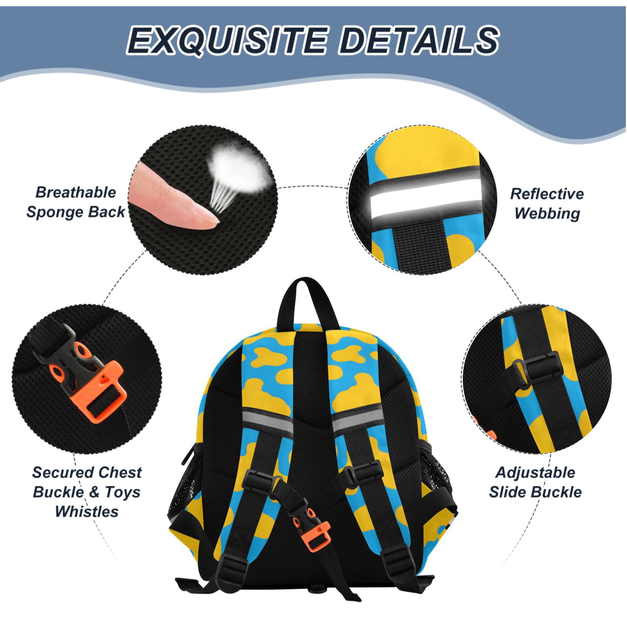 ALAZA Cow Print Mini Backpack School Bookbag Age 3-7 Small
