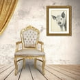 thumbnail image 3 of Hristova, Albena 19x24 Gold Ornate Wood Framed with Double Matting Museum Art Print Titled - Oink, 3 of 4