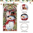 thumbnail image 7 of Taicans Christmas Snowman Door Cover,Waterproof Holiday Decor,Reusable Christmas Door Cover,Christmas Door Decorations,Christmas Door Coverings,35.4in x 70.8in ‌, 7 of 7