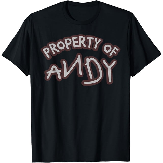 Disney et Pixar Toy Story Propriété de Andy T-Shirt Graphique Toutes Tailles P-5TG