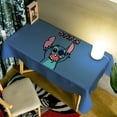 thumbnail image 3 of Mantel bonito de Disney Stitch para dormitorio de niños y adultos, mantel para mesa de oficina, mantel para mesa de café, armario para habitación, mantel decorativo, 3 of 4