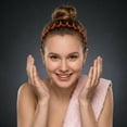 thumbnail image 4 of BlinkLLX Zigzag Plastic for Thick Curly Hair Zig Zag Headband, Black, 6 Count, 4 of 7