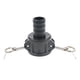 thumbnail image 2 of IBC Tote Tank Drain Adapter 2 '' Cam 1.5 '' Garden Manguera SM SunniMix Adaptador de roscas gruesas IBC, 2 of 8
