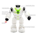 thumbnail image 4 of Green Walking Robot Toy Space Fighter Robot Manually Launches Sucker Soft Model For Children, 4 of 8