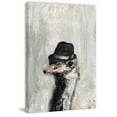 thumbnail image 2 of Marmont Hill Mister Ostrich Canvas Wall Art, 2 of 7