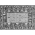 thumbnail image 1 of Ahgly Company Indoor Rectangle Abstract Gray Modern Area Rugs, 3' x 5', 1 of 4