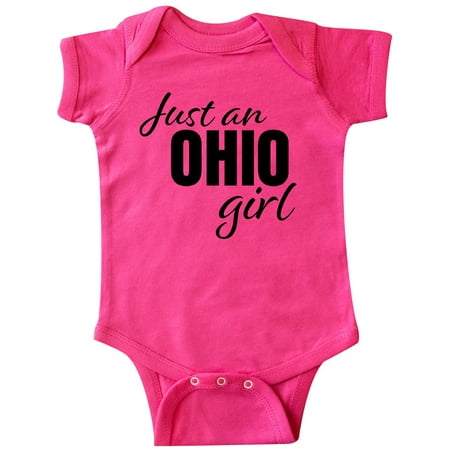 

Inktastic Just an Ohio Girl Born in Ohio Gift Baby Girl Bodysuit