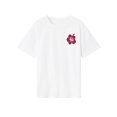 thumbnail image 1 of Camiseta de cuello redondo para mujer, camiseta básica informal y suave para el trabajo diario y las vacaciones. M, 1 of 7