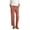Watermelon Red, variant on CIENVNSTG Cotton Linen Pants for Women High Waisted Dress Trouser Summer Casual Straight Leg Slacks Beach Vacation Khaki L