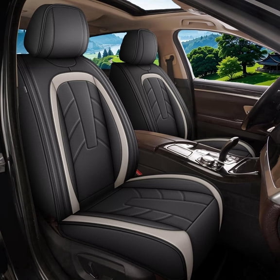 WRWolf Palisade Seat Covers Car Seat Cover Full Set for Hyundai Palisade 2020-2024,Seat Covers for Cars,Automotive Seat Covers for SUV(Gray)