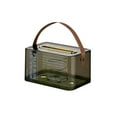 thumbnail image 1 of pitrice Nordic Tissue Cover Tissue Dispenser with Handle for Office Kitchen Black, 1 of 9