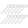 thumbnail image 1 of 12pcs M10 Steel Can Opener Multi Functional Paint Bucket Opener Manual Tin Opening Tool Elbow Port Design Silver, 1 of 8