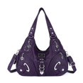 thumbnail image 1 of Angelkiss Hobo Monederos y bolsos para mujer Bolso tipo cartera Bolsos para mujer Bolsos de hombro grandes para uso diario, 1 of 5