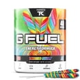 thumbnail image 4 of Gamma Labs G Fuel Tropical Rain Energy Powder, Sugar Free, Clean Caffeine Focus Supplement, Water Mix, Fruit Medley Flavor, Focus Amino, Vitamin + Antioxidants Blend, 9.8 oz (40 Servings), 4 of 5