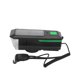thumbnail image 5 of Juego de luces para bicicleta, faro delantero superbrillante recargable por USB con bocina para conducción nocturna, color verde, 5 of 10